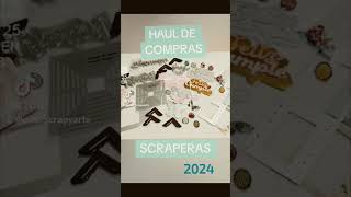 Primer Haul de Compras Scraperas 2024 #scrapbooking