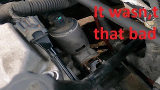 How to change EGR valve in 06 Dodge Charger/Chrysler 300 3.5L V6