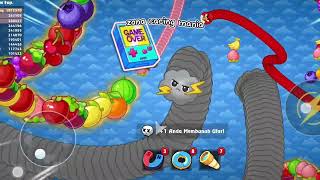 🐍Worms merge idle and io gameplay score 1,5 M++_epic worm zone#212