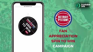 Detroit Pistons Spin to Win Campaign Example