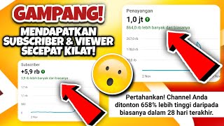 Cara Mendapatkan Banyak Viewer dan Subscriber untuk Youtuber Pemula