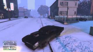 Grand Theft Auto V Online: Snow Is here!