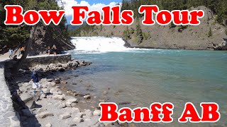 Bow Falls Banff Alberta - Travels with Bill