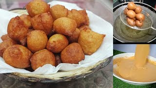 गेहू के आटे के मीठे नरम नरम गुलगुले | Soft Gulgule Recipe | Lukhaimat | 2M+view@rkcreations7218