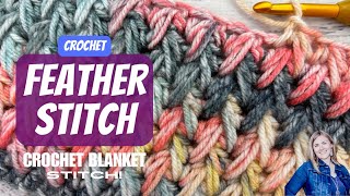 Crochet Feather Stitch | Master the art of crochet with our step-by-step feather stitch tutorial