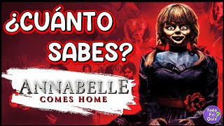 ¿Cuánto Sabes de "ANNABELLE 3: COMES HOME"? | QUIZ de Películas