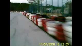 Karting (#2) On-board Helmet Cam, in Varna - Bulgaria