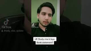 uk bank statement for international students| UK k leya bank statement kitni Chaheya| with wife