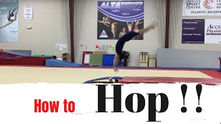 【Gymnastics】Handstand pop Why and How ??