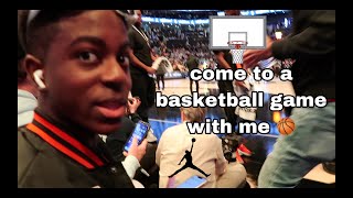 going to my first ever basketball game (jumpman invitational) | steyeuh