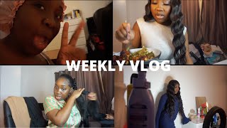 WEEKLY VLOG| LOCKDOWN CONTENT, RANTING,SWITCHING UP MY HAIR