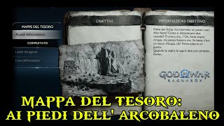 MAPPA DEL TESORO "AI PIEDI DELL' ARCOBALENO" - GOD OF WAR RAGNAROK