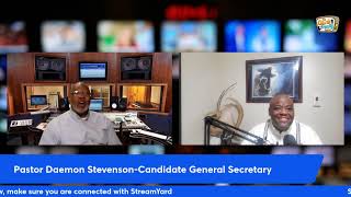 Countdown Interview: Pastor Daemon Stevenson-Candidate for General Secretary Church of God in Christ