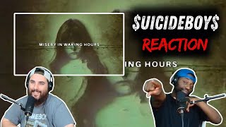 $UICIDEBOY$ 🔥🔥 - MISERY IN WAKING HOURS (Lyric Video) Reaction!