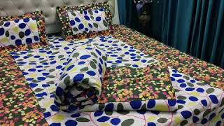 Double bedsheet with comforter set