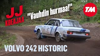 Jyrki Järvilehto koeajaa: Volvo 242 – "Vauhdin hurmaa!"