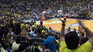 Fenerbahçe Beko 82-73 Anadolu Efes | Sevdik Seni Her Şeyden Çok Harika Atmosfer