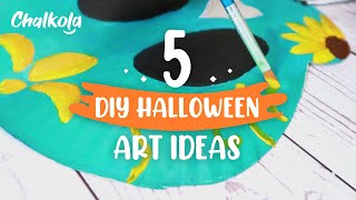 5 Last Minute DIY Halloween Art Ideas To Try At Home