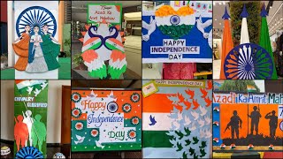 25+ Independence Day Posters| Independence Day Craft Ideas for Ceremony| Entrance Decor for 15th Day