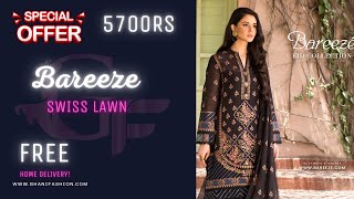 Women's Swiss Lawn | Bareeze Designs | Ghanifashion 2023 | Eid special Discount  #newarrival