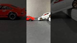 Hot Wheels Cars Racing and Crashing #hotwheels #cars #collector #shorts