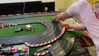 Carrera Digital Slot Car Track. R1 Shoulder Install.