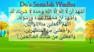 Do'a Sesudah Wudhu