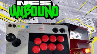 Need For Speed Unbound But With An Arcade Stick? (Online Gameplay with The 8bitdo Arcade Stick)