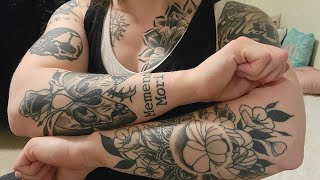 ASMR | Tattoo Tour & Tracing | whispered