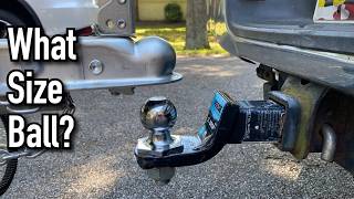 Do we really need three different trailer hitch balls for towing a trailer?