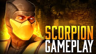 UMK3 SCORPION GOT EM RAGING - Mortal Kombat 1 Scorpion Gameplay