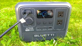 Bluetti Battery Pack and Folding Solar Panel 200w