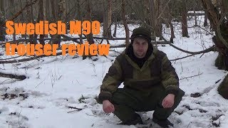 Swedish M90 trousers (review)