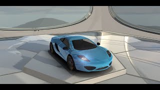 McLaren 12C 2011 3D Model Review | SCORPYAZILIMMARKET.COM - 3D MODEL SHOP