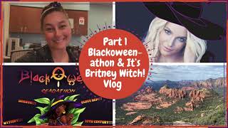 Part 1 Blackoweenathon & It’s Britney Witch! Readathon Vlog [CC]