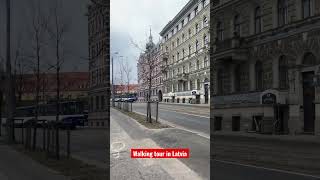 Walking tour in Old town latvia life of a seafarer 10k views #lifeofaseafarer #captain_nafiu