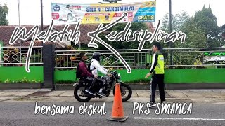 MELATIH KEDISIPLINAN BERSAMA EKSKUL PKS SMANCA | SHORT MOVIE