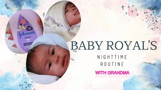 Baby Royal's Nighttime Routine with Her Grandma 👑🌙 | VLOGMAS 2023