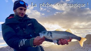 La pêche en bord de mer, c’est tout simplement magique !!