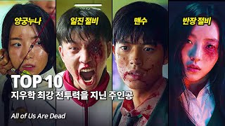 지금 우리 학교는 가장 강력한 전투력과 생존력을 지닌 주인공 Top 10