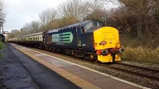 37409 on The clay box tour at Bilbrook 22.2.14