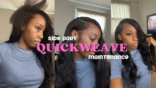 SIDE PART QUICKWEAVE MAINTENANCE ᥫ᭡