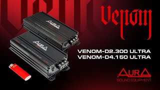 Ультра-компактные усилители AurA VENOM-D2.300 ULTRA и VENOM-D4.150 ULTRA