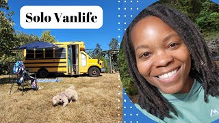 The Start Of Solo Female Vanlife [AGAIN] in Self Converted Short Bus