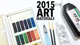 My Art Materials 2015