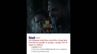 Feud -  Meaning, Pronunciation, Usage | Learn English with TV Shows