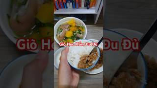 GIÒ HEO HẦM ĐU ĐỦ - Cơm chiều đơn giản 47. #gocnhociro #shorts #cooking