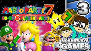 The Microphone and the Big Balloon - Mario Party 7: Co-Op Eight Player Party ~ Neon Heights - Part 3