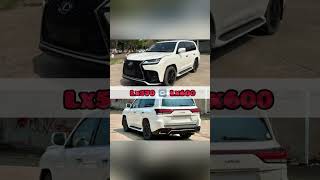 Lexus LX570 to LX600 look facelift exterior conversion body kit