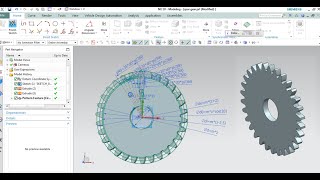 gear design spur gear design spur gear caculation how to design with nx expressions